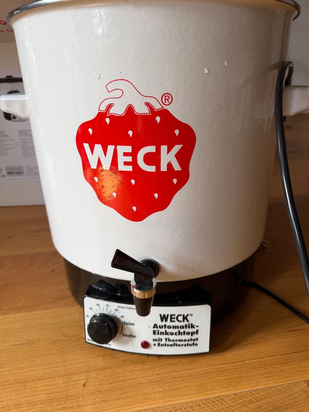 Küchengeräte: Weck Einkochautomat 14A.1 – Neu (gemäss Beschreibung) aus Stettfurt von loeschoe