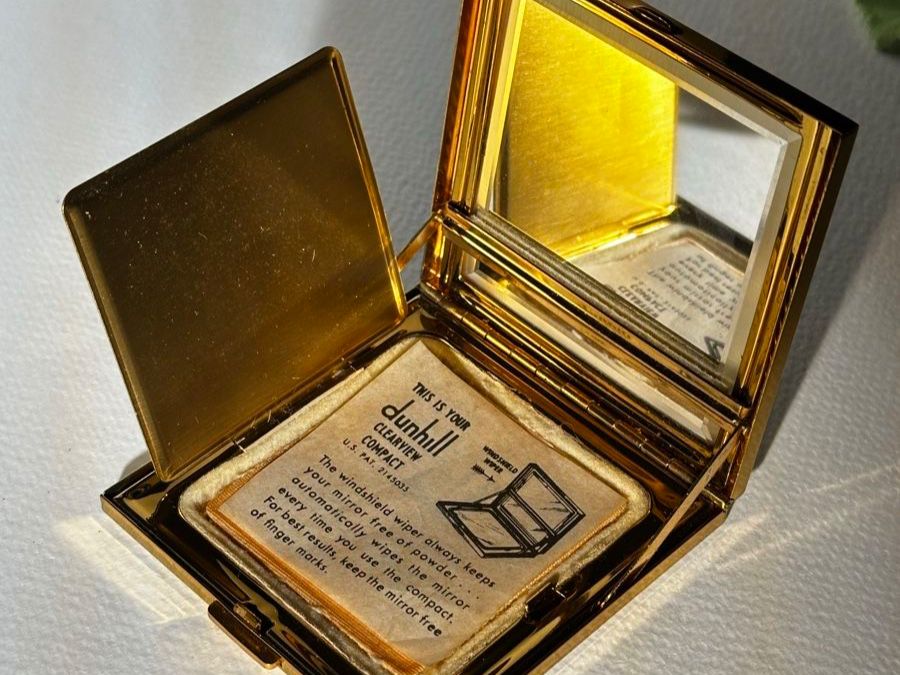 Make-up: Dunhill Clearview Powder Compact unused – Nuovo (secondo la descrizione) da Zürich venduto da RatsTreasure 2