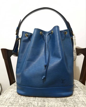 Louis Vuitton Noé Grand GM Epi Blau 