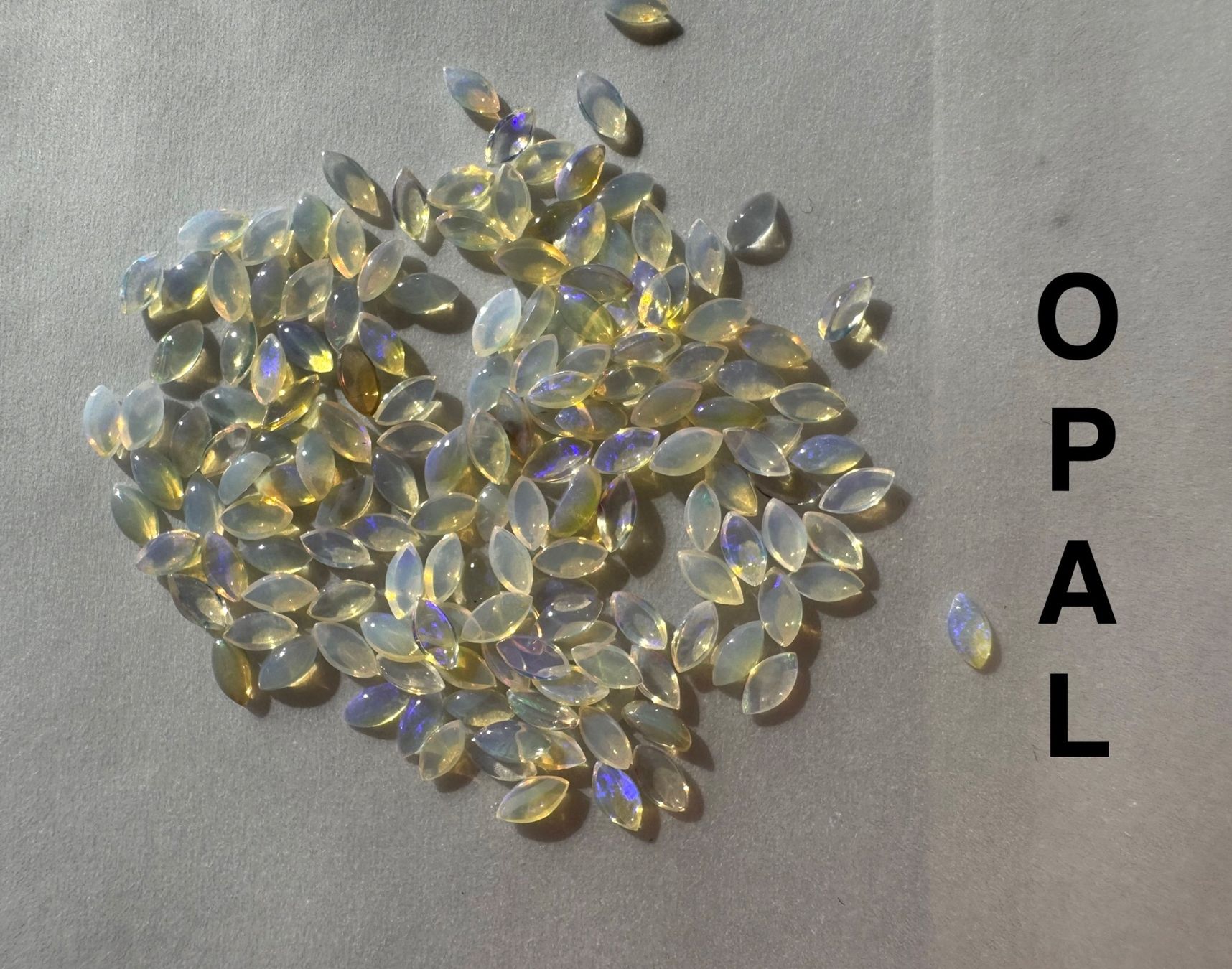 Fossilien: OPAL Cabochons aus Australien ECHT!!! top Farben/Glanz – Neu und originalverpackt aus Leuggern von gemshow 5