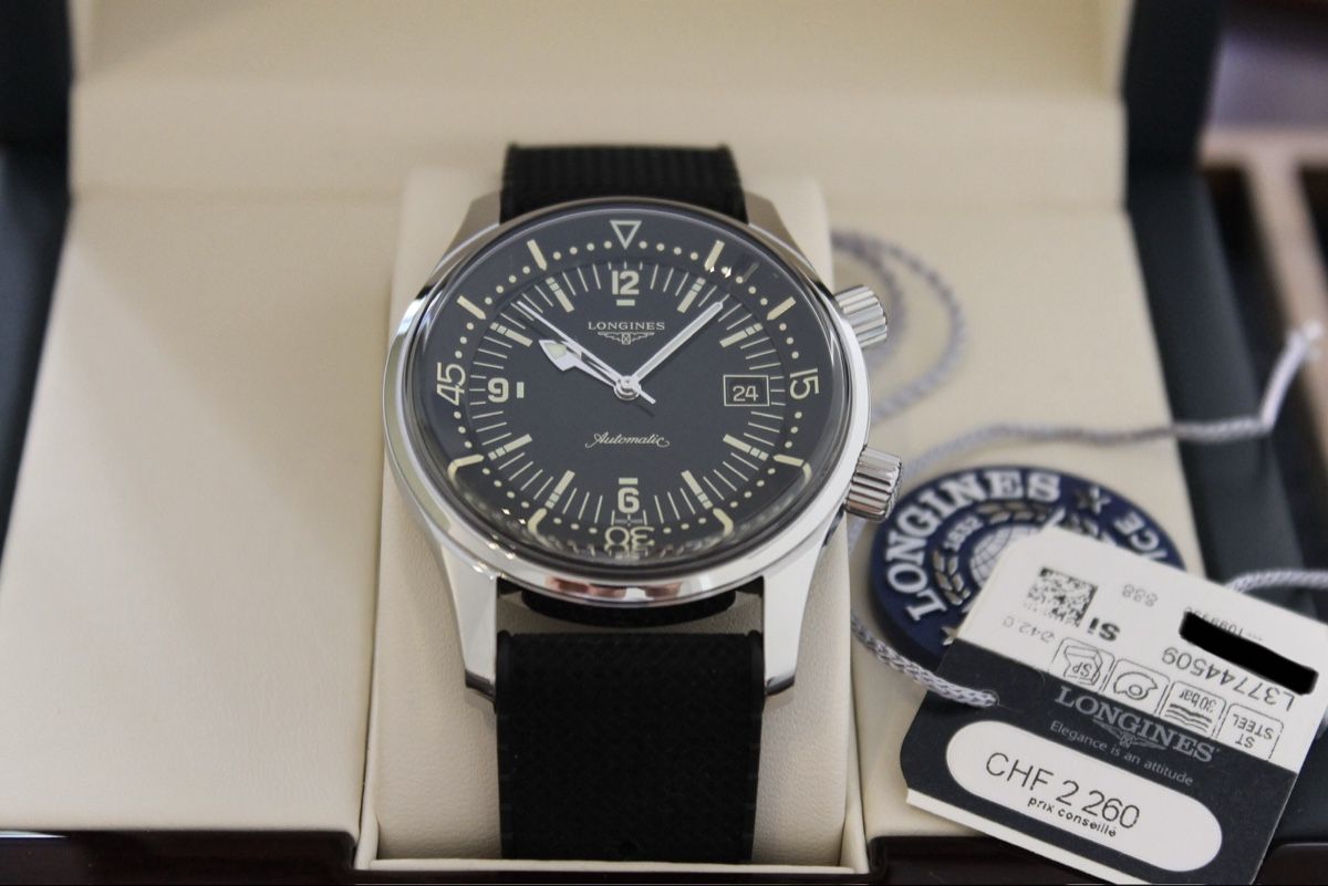 Longines Montres: Longines Legend Diver – D'occasion à Zürich par tobleratelier 8