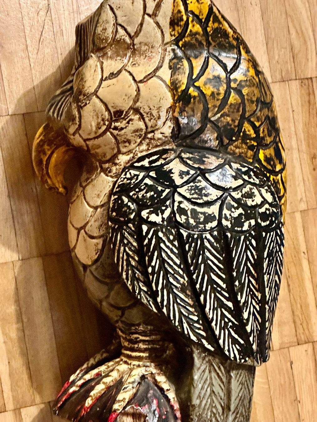 Statuette: Holz Eule – Usato da Zürich venduto da marusapulmi 4