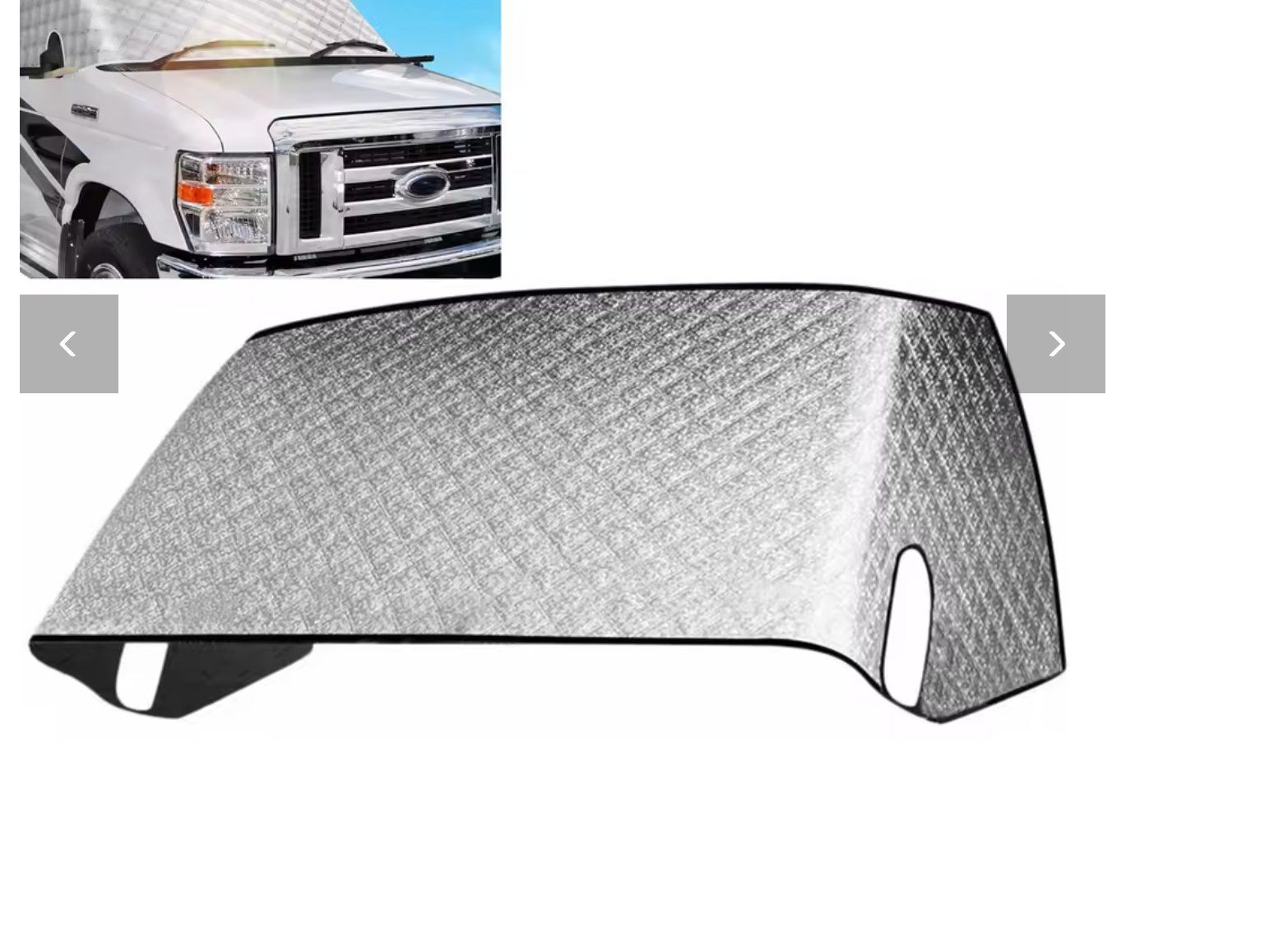 Altri accessori per camping: Pare-brise isolant fourgonnette/campervan 207cm NEUF – Nuovo e nell'imballaggio originale da Nods venduto da Lupo5