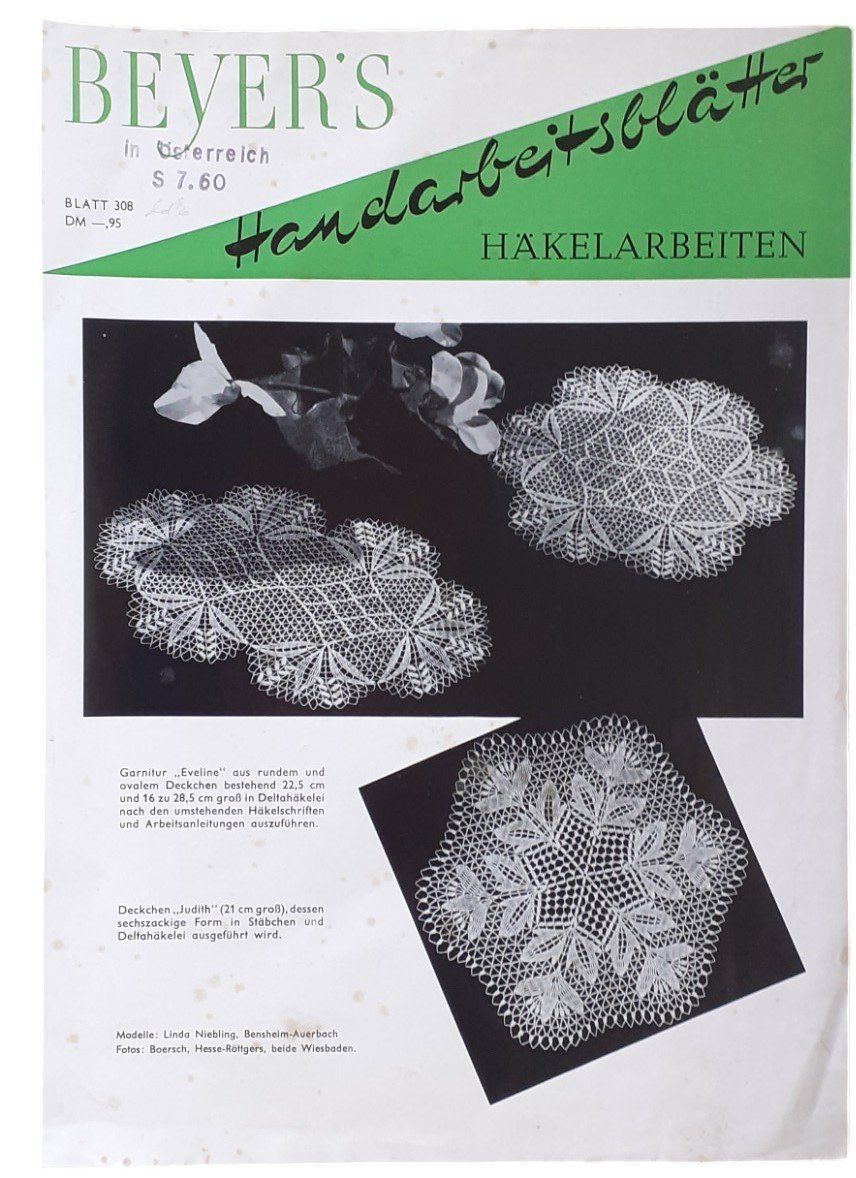 Zeitschriften & Magazine: Handarbeit Anleitung Häkeln 1950er – Gebraucht aus Mörschwil von wunderkiste44