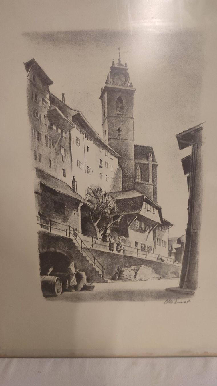 Foto & Immagini: Wunderschönes altes Bild Otto Ernst AARAU 3 – Usato da Gelterkinden venduto da MYSTOREFORYOU4460ART 3