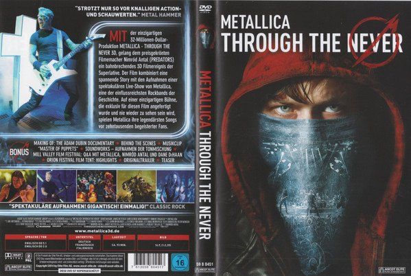 Tutti i DVDs: Metallica – Through The Never – Nuovo e nell'imballaggio originale da Brittnau venduto da Zibu