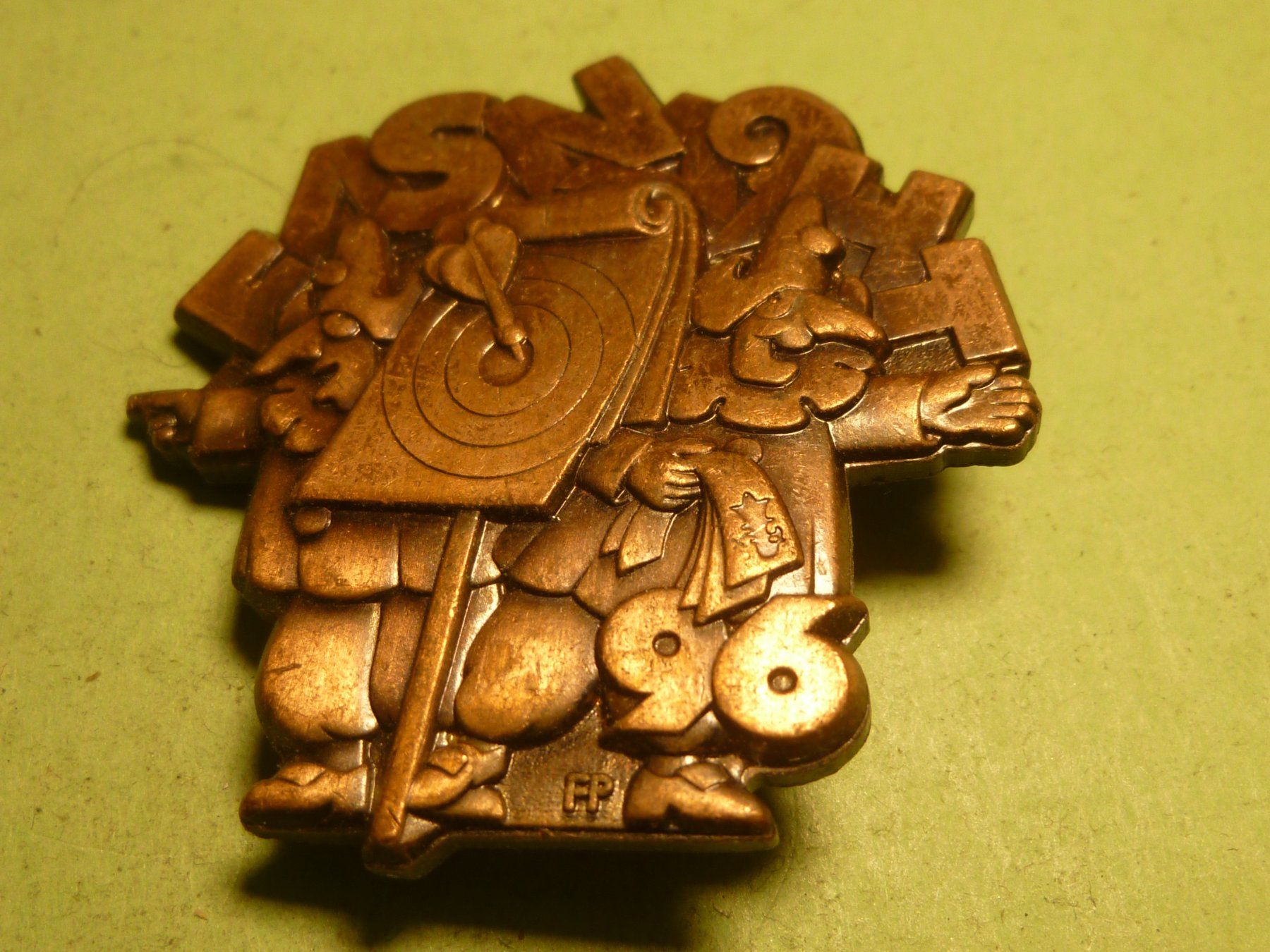 Placchette & Badge: BASEL 1996 BRONZE – Usato da Ried (Muotathal) venduto da Mandarin02