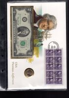 USA münzen +banknotenbrief UNZ