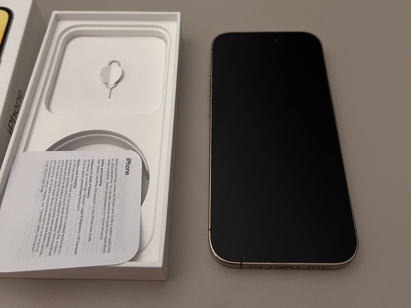 Apple Portables: iPhone 14 Pro 128GB Gold – Neuf (Voir description) à Subingen par edg_2vcv