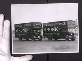 Fotografie Lastwagen Morris mit Hamshaw 