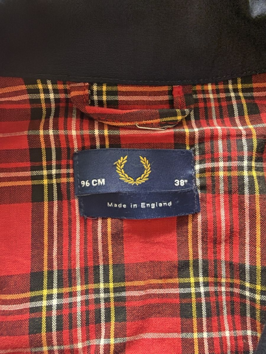 Fred Perry Jacken: Fred Perry Harrington Made in England – Gebraucht aus Viganello von raf_qxm5 1