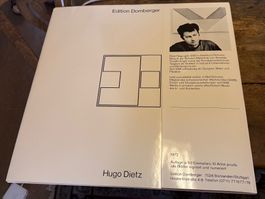 DIETZ Hugo 1930-1973 Edition Domberger Mappe signiert/nr