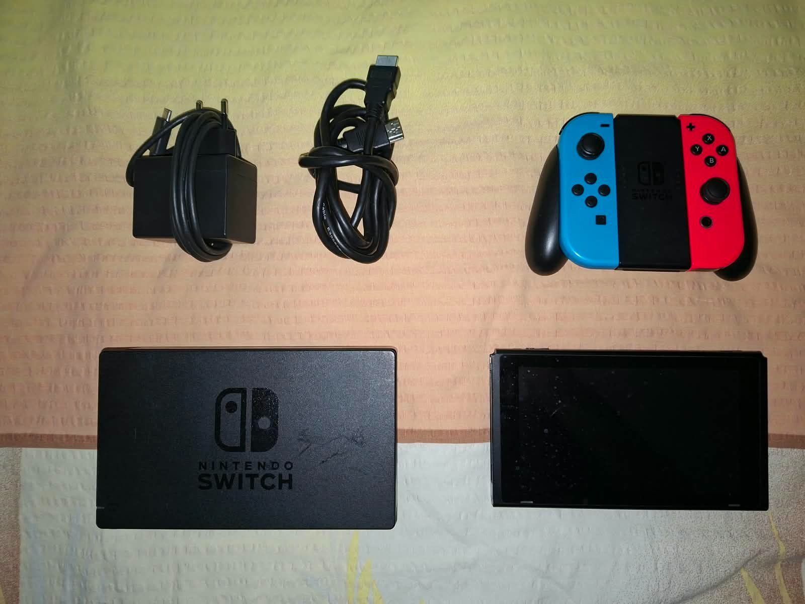 Nintendo Consoles: Nintendo Switch 1 inkl. Deck + HDMI-Kabel + Ladekabel – D'occasion à Hausen AG par Timotije