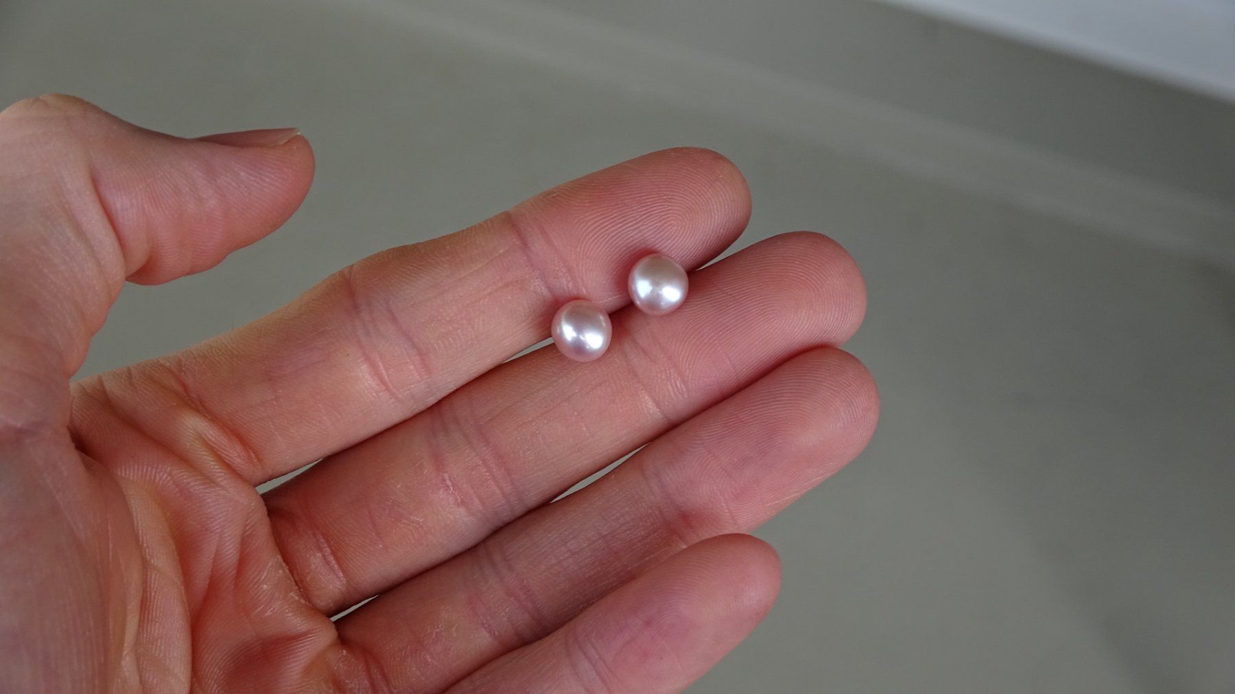 Orecchini pendenti & Orecchini a lobo: Natural Pink Earrings Perlen – Nuovo (secondo la descrizione) da Bévilard venduto da Yougems 1