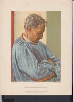 F. Hodler   :   2 alte Bilder auf Halbkarton