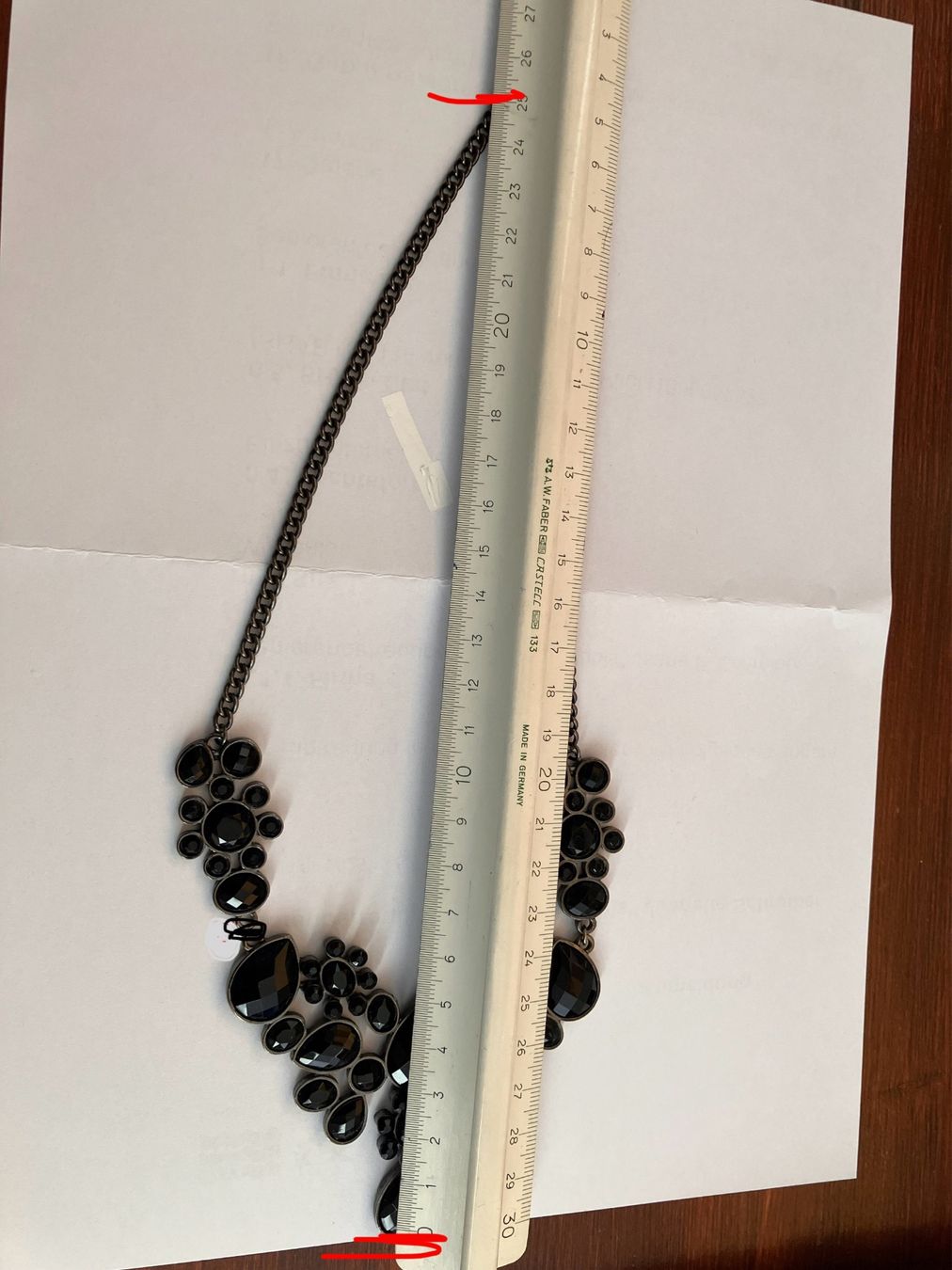 Ketten: Gothic - Statement-Kette in Schwarz – ein echter Hingucker! – Neu (gemäss Beschreibung) aus Würenlos von Jea65 6