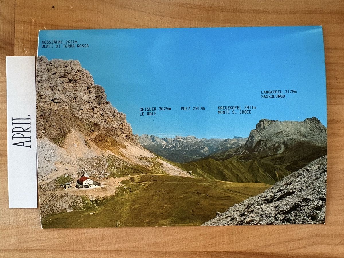 Cartoline postali: AK von Tierser Alp / Tirol – Usato da Rümlang venduto da Kartenpost1