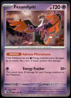 Pokémon Fezandipiti 096/167 Holo Rare EN SV06 Twilight Masqu