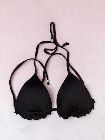 H&M Bikinioberteil Schwarz Gr. 48 (XL) Neu