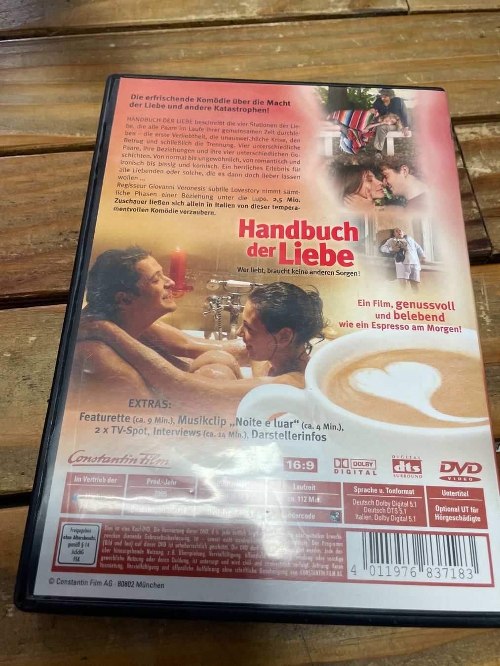 Tutti i DVDs: DVD handburch der liebe (allemand) – Usato da moudon venduto da faucheur2 1