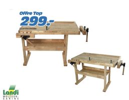 Etabli  en bois neuf dans son emballage d'origine