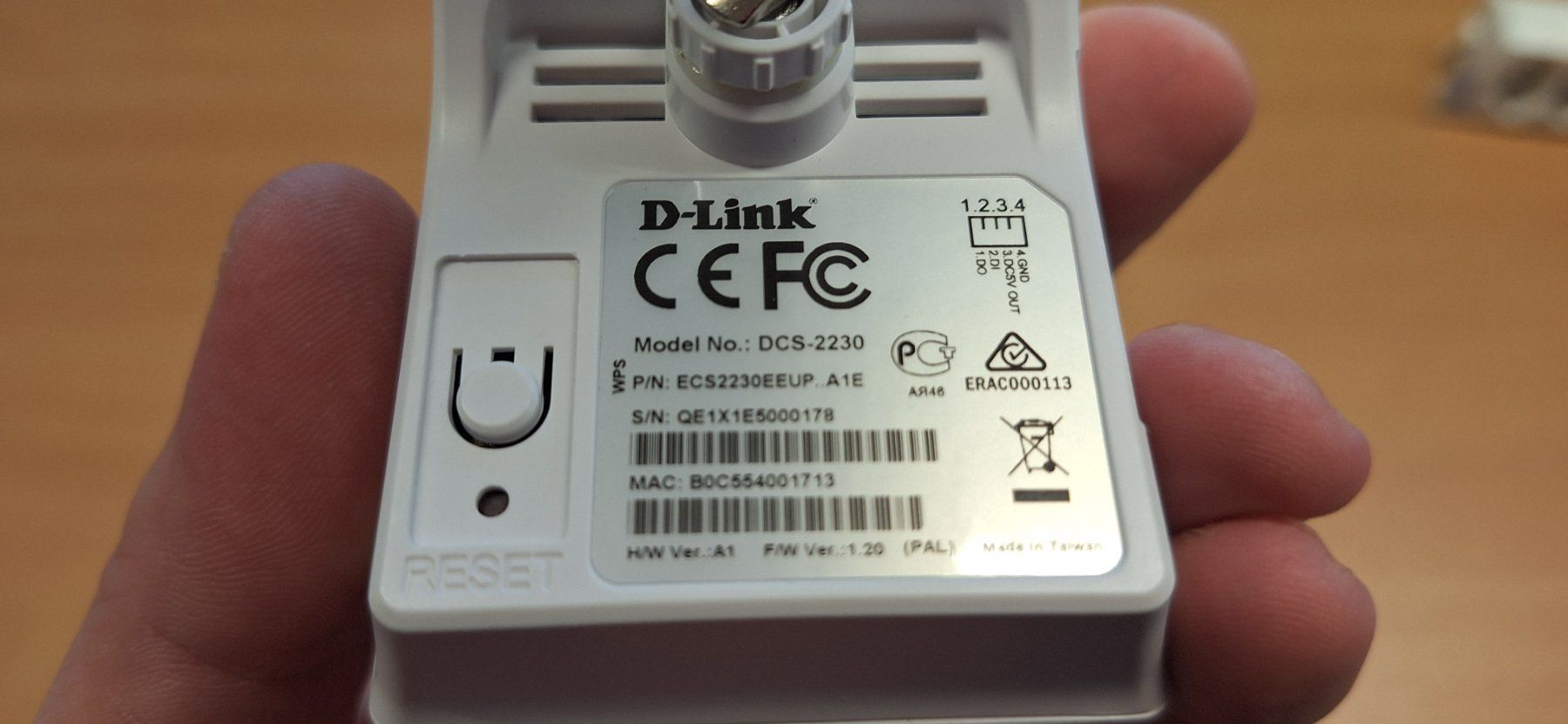 Dlink Webcam: D-Link Netzwerkkamera / IP-Kamera, Modell DCS-2230, – Usato da Brig venduto da budgetcomputer 1