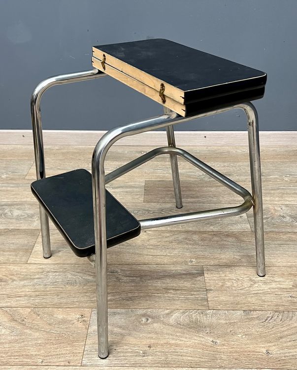 60/70er Tritthocker Hocker 2 Tritt Kunstharz Kelko Hocker (Gebraucht ...