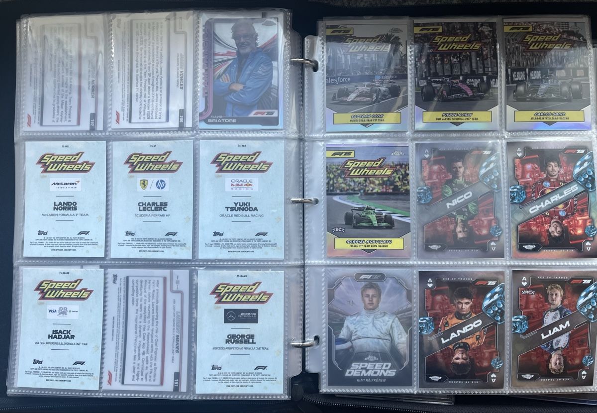 Topps Carte collezionabili: Topps Chrome F1 2025 - Full base set + almost all inserts – Usato da Iragna venduto da olgia5 5