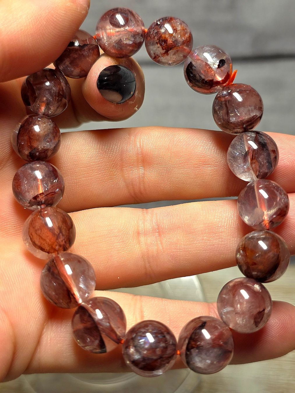 Minerali & Pietre curative: Feuerquarz Armband E 11.1mm – Nuovo e nell'imballaggio originale da Matzingen venduto da Shay_Crystalz 1