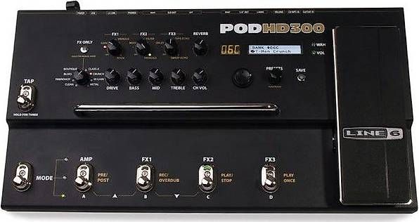 Strumenti musicali: Line6 POD HD 300 – Usato da Baar venduto da gpa_g27x