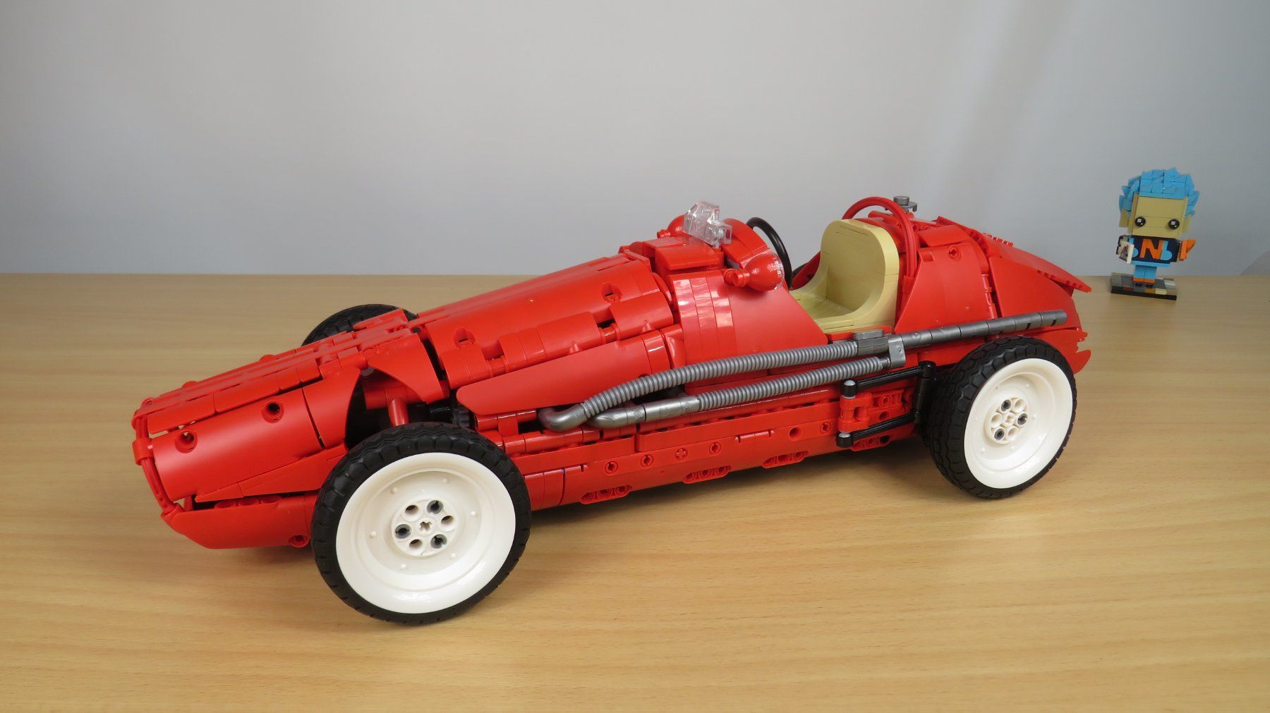 Kit di costruzioni: REOBRIX-11038-Retro Formel 1 Auto-Technikmodel – Nuovo (secondo la descrizione) da Arboldswil venduto da Lubber 1