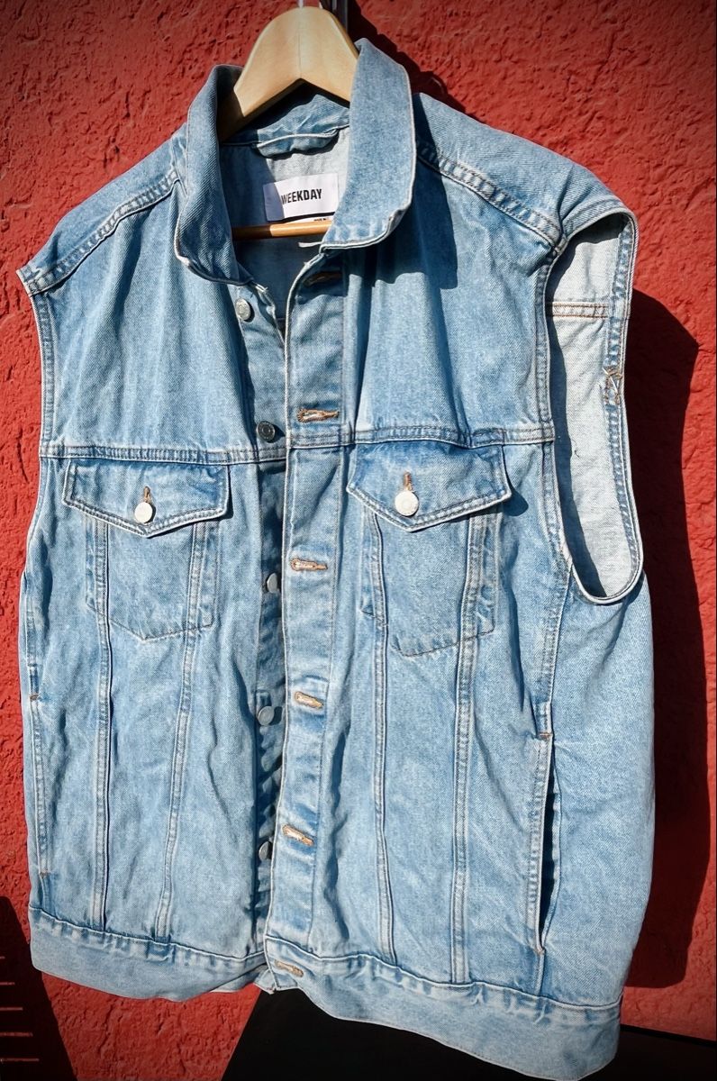 Gilet & Giacche: Jeans Weste Gilet Gr: M – Usato da Zürich venduto da Hypera