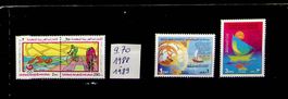 ÉMIRATS ARABES UNIS 2 SÉRIES1988-9 NEUVES. COTE 9.70 € /U631