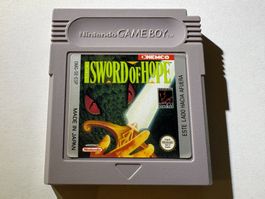 The Sword of Hope - Nintendo Game Boy - ESP Modul - SELTEN