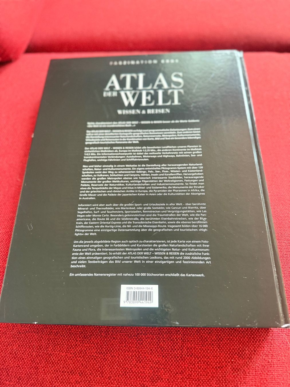 Landkarten & Atlanten: Atlas der Welt – Gebraucht aus Kleinwangen von OlgaZiben 1