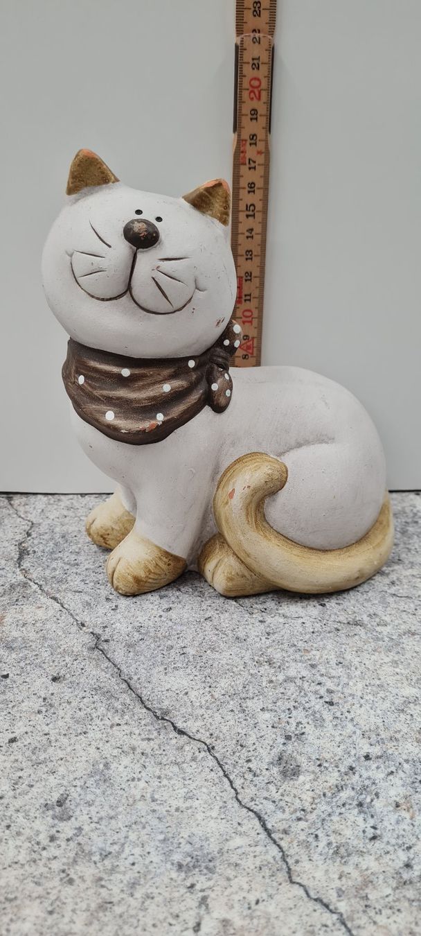 Statuette: Deckofigur Katze – Usato da Bischofszell venduto da Bischou 4
