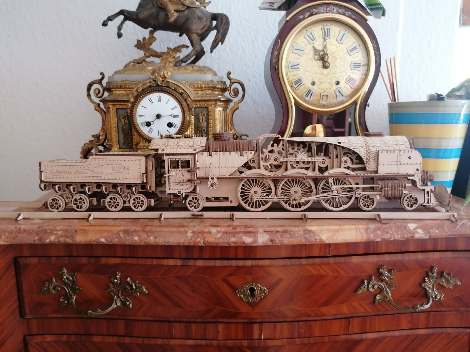 Ugears Modellbausätze & Standmodelle: EISENBAHN AUS HOLZ – Gebraucht aus Pratteln von ThereseZ 5