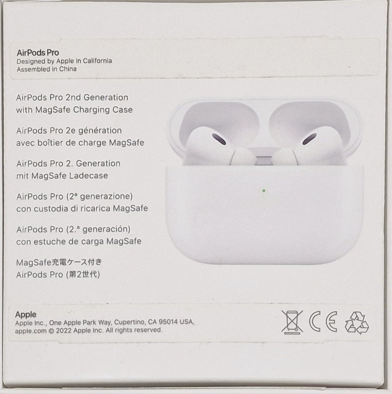 Apple Kopfhörer: Apple AirPods Pro 2. Generation MagSafe – Gebraucht aus Giez von FA-18Hornet 2