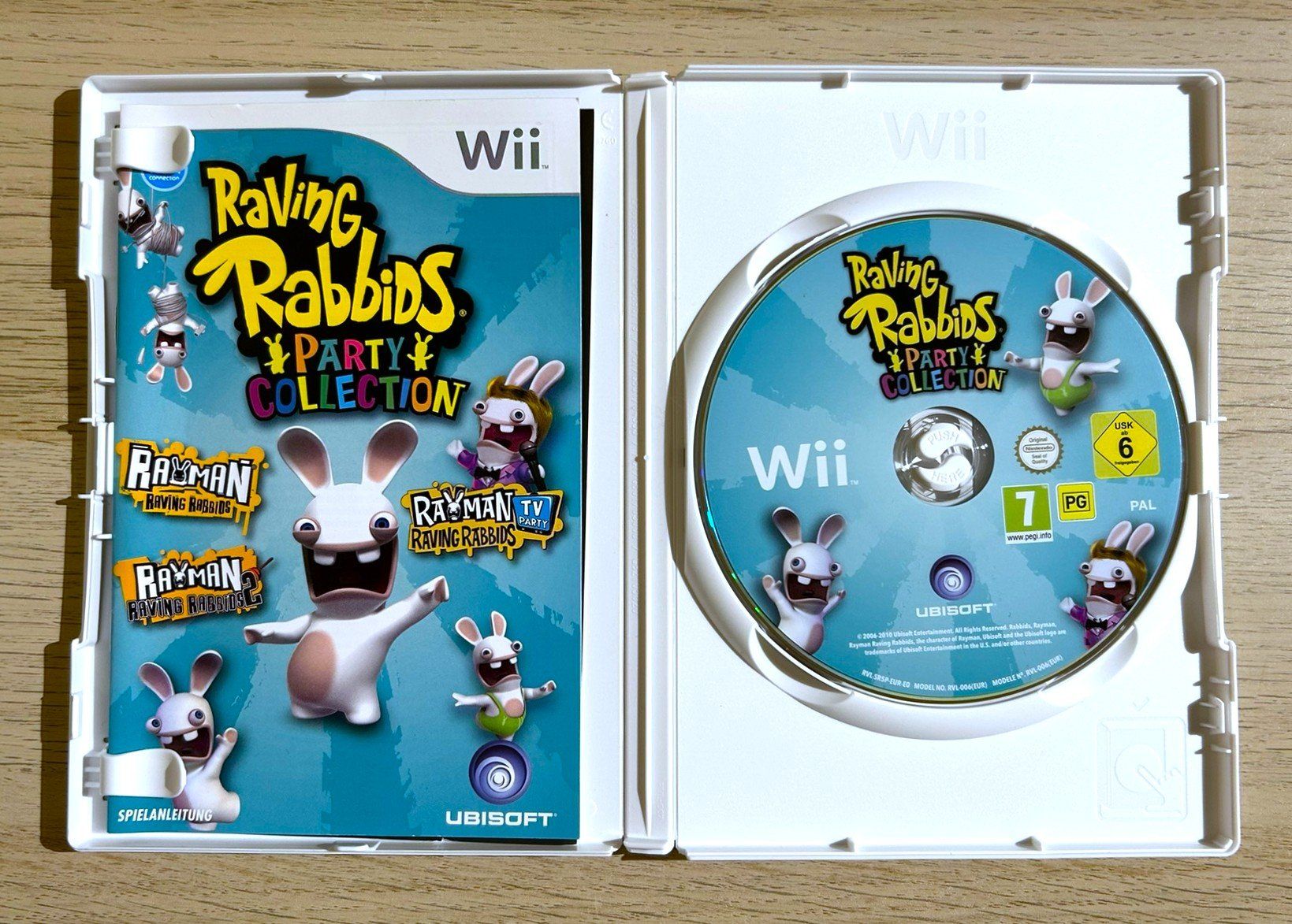Nintendo Giochi: Raving Rabbids Party Collection Nintendo Wii – Usato da St. Gallen venduto da Alpine.Arcade 2