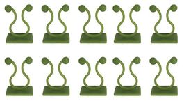 Lot de 10 clips de fixation pour plantes grimpantes verts