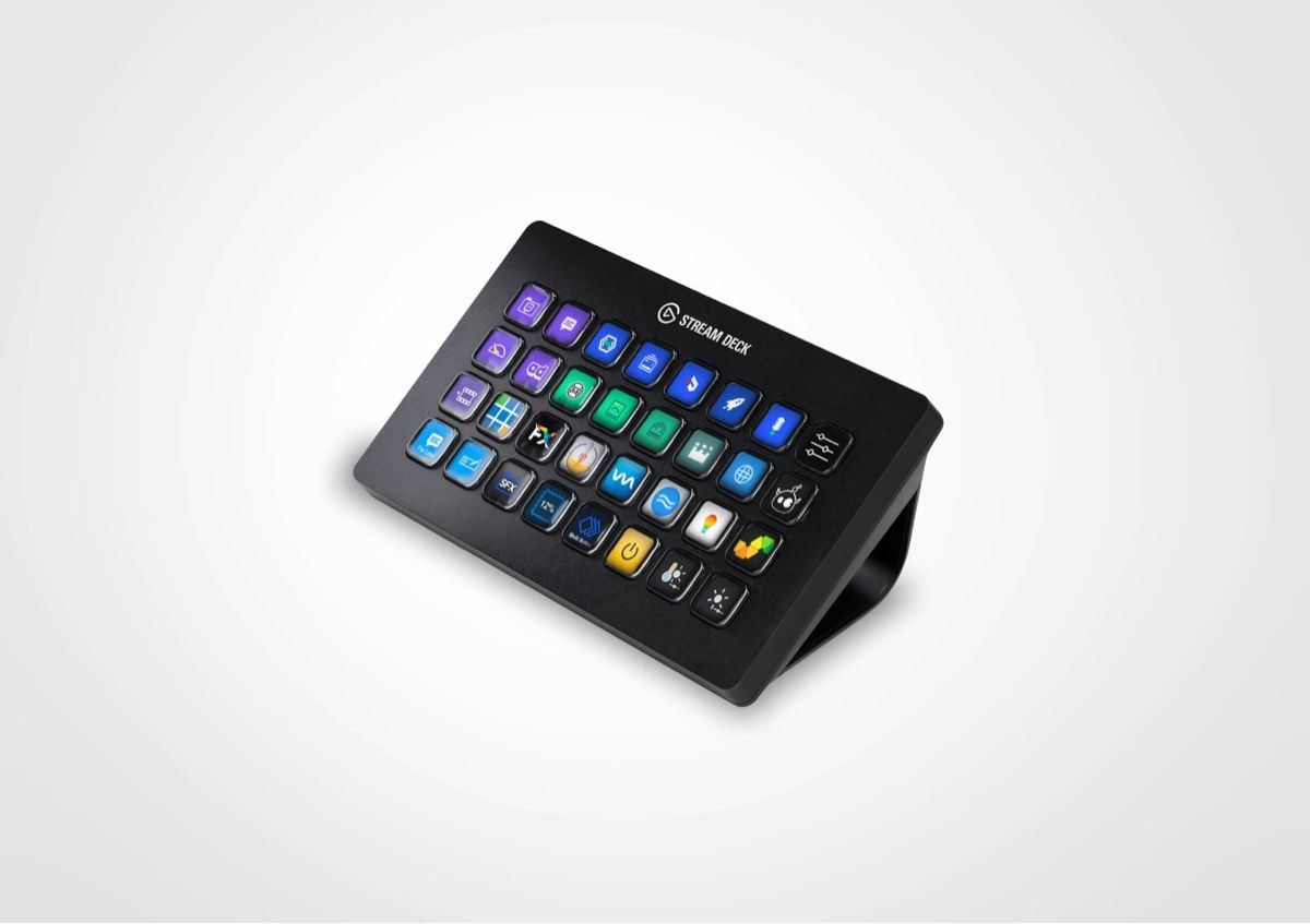 Tastiere: Elgato Stream Deck XL Controller mit 32 Tasten schwarz – Usato da Siebnen venduto da dm6_5czx