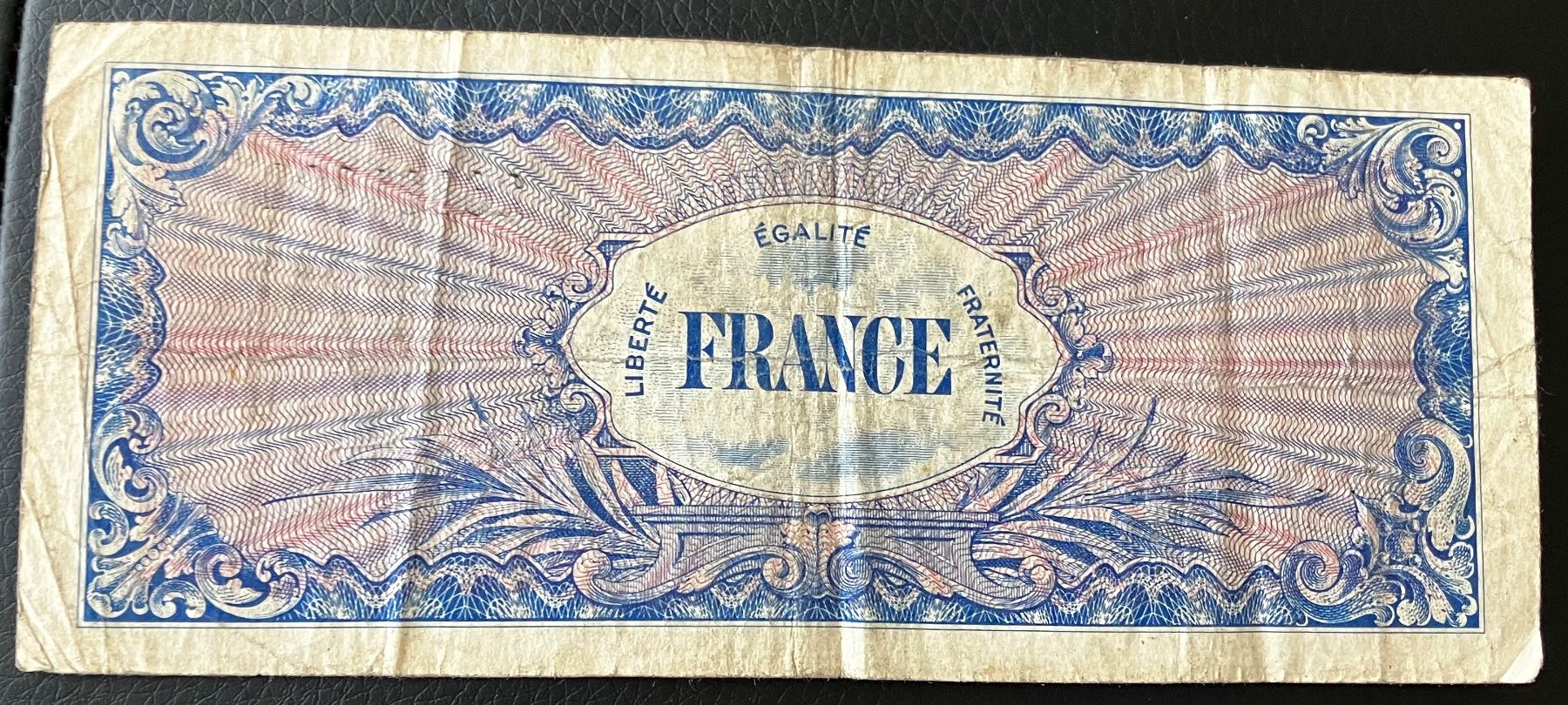 Banconote: Frankreich 100 Francs 1944 – Usato da Algetshausen venduto da Carrhard 1