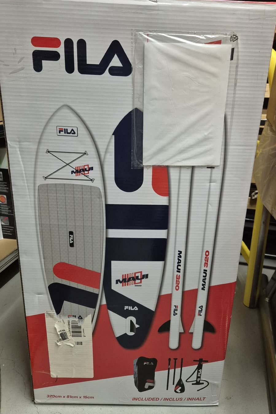 Tavole da surf e di nuoto: FILA Maui 320 Stand Up Paddleboard Set – Nuovo (secondo la descrizione) da Thalwil venduto da murme