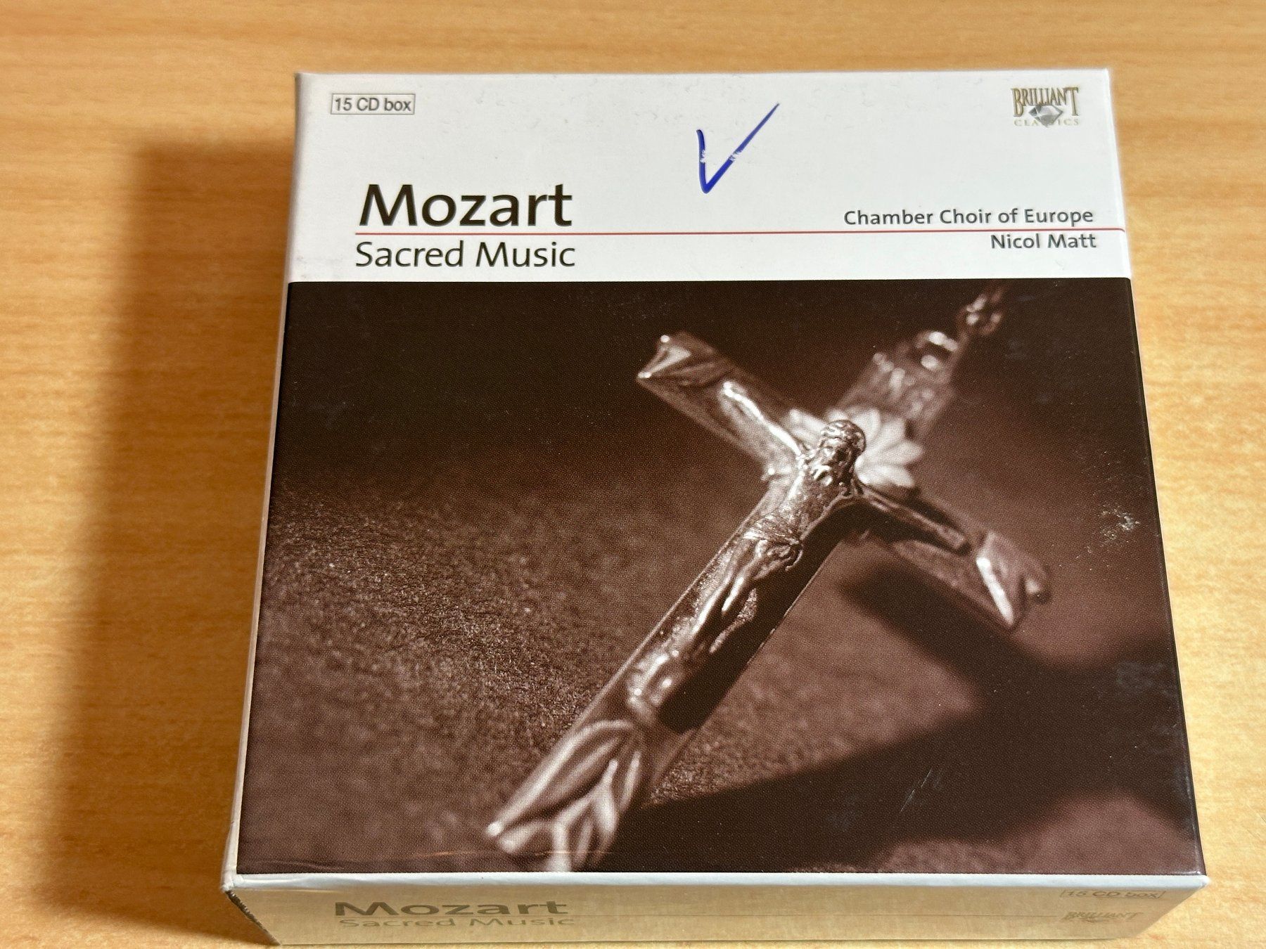 CDs: Mozart - Sacred Music - 15 CD – Gebraucht aus Rikon im Tösstal von Alpenmutz