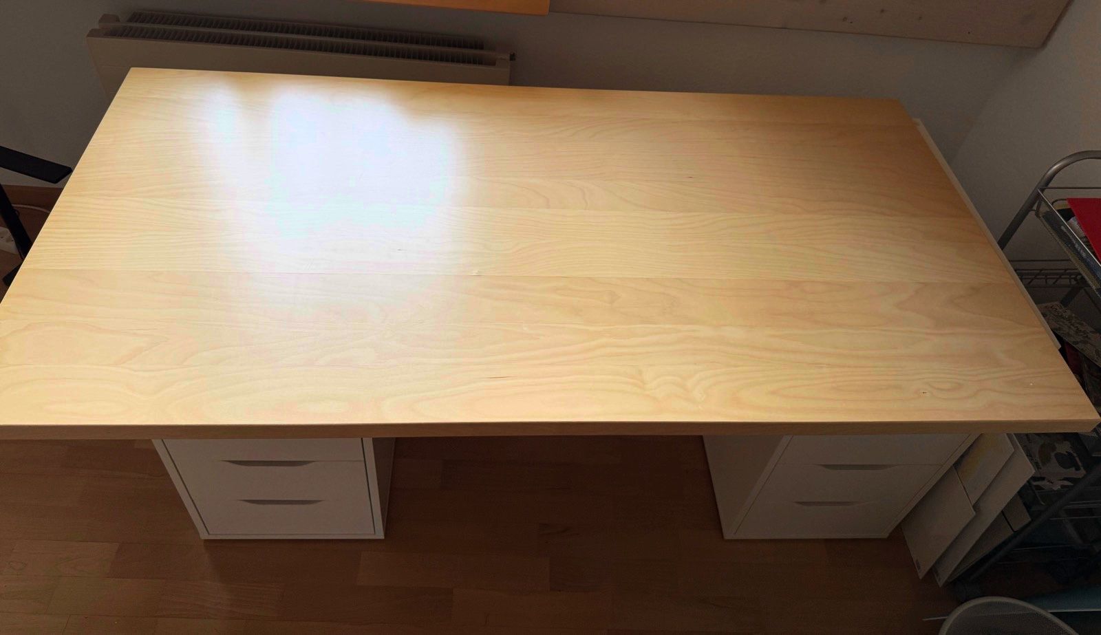 Servierplatten: Arbeitsplatte Holzoptik hell 150x75 – Gebraucht aus Eiken von RicardoGepetto