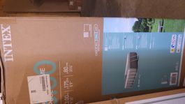 Intex Pool Prism Frame Pool 300 x 175 x 80 cm, Volumen: 3539