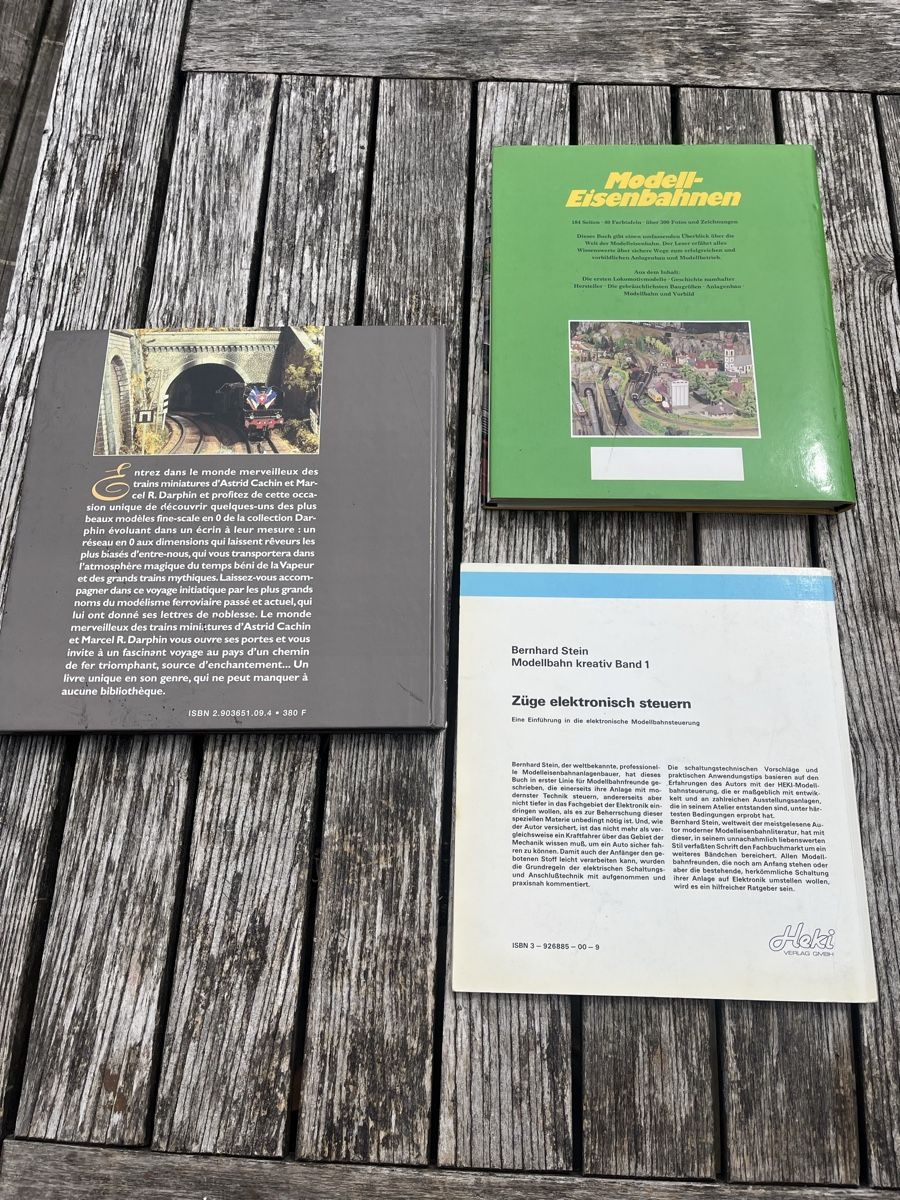 Bücher: 3 Modelleisenbahn Bücher – Gebraucht aus Wiesenberg von swissantik 5