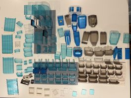 LEGO Fenster & Scheiben – ca. 130 Elemente Fenster / Cockpit