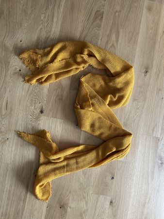 Schal Senfgelb / Goldgelb