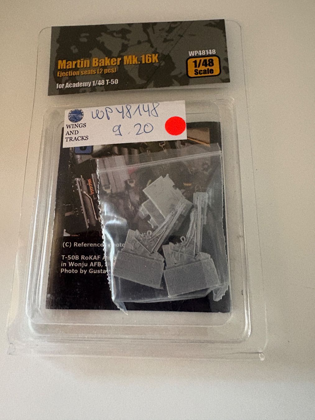 Kit di modellismo & Modellini statici: 1/48 MB MK.16K EJECTION SEATS FOR ACADEMY T.50 – Usato da MÜHLEDORF/SO venduto da tru_wsv8